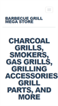 Mobile Screenshot of barbecuegrillmegastore.com